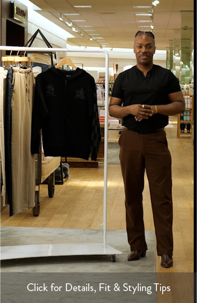 Palermo Knit Cotton Zip Hoodie, sales video thumbnail