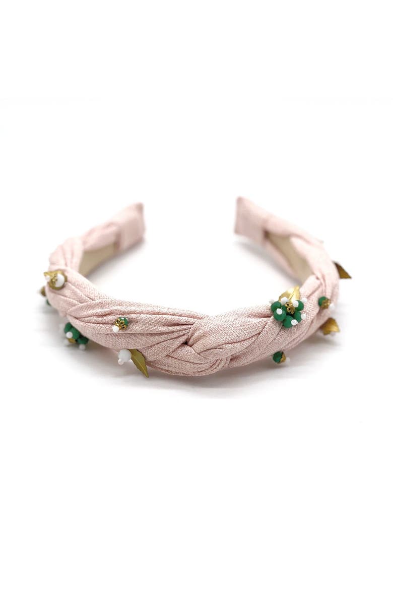 The Cutrone Headband, Main, color, Green