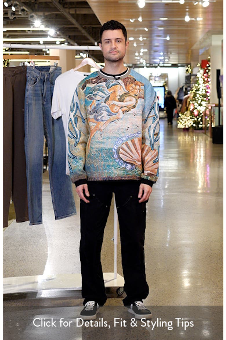 Birth of Venus Jacquard Sweatshirt video
