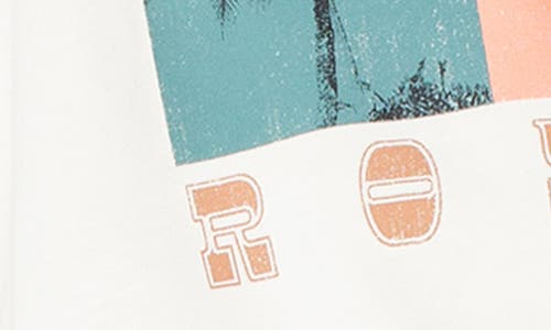 Roxy Lineup Oversized Graphic Sweatshirt
