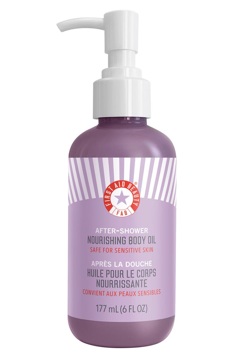 First Aid Beauty After-Shower Nourishing Body Oil, Main, color,
