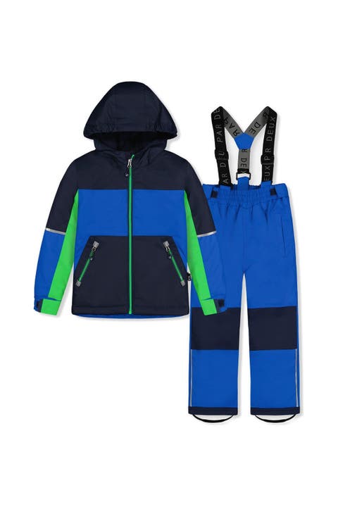 Chill Lightweight Jacket & Foot Strap Pants Two Piece Snowsuit