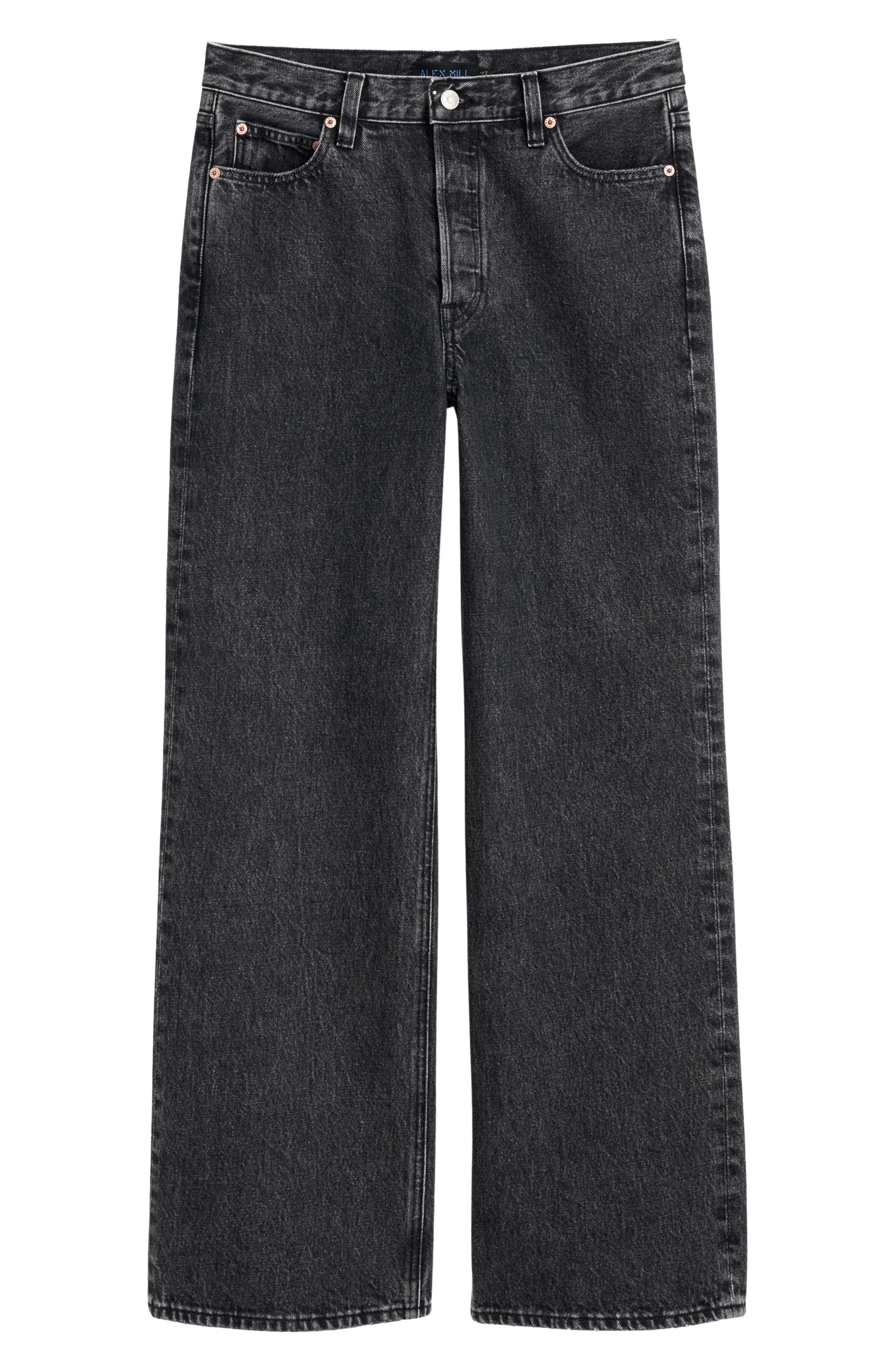 Alek Relaxed Wide Leg Jeans