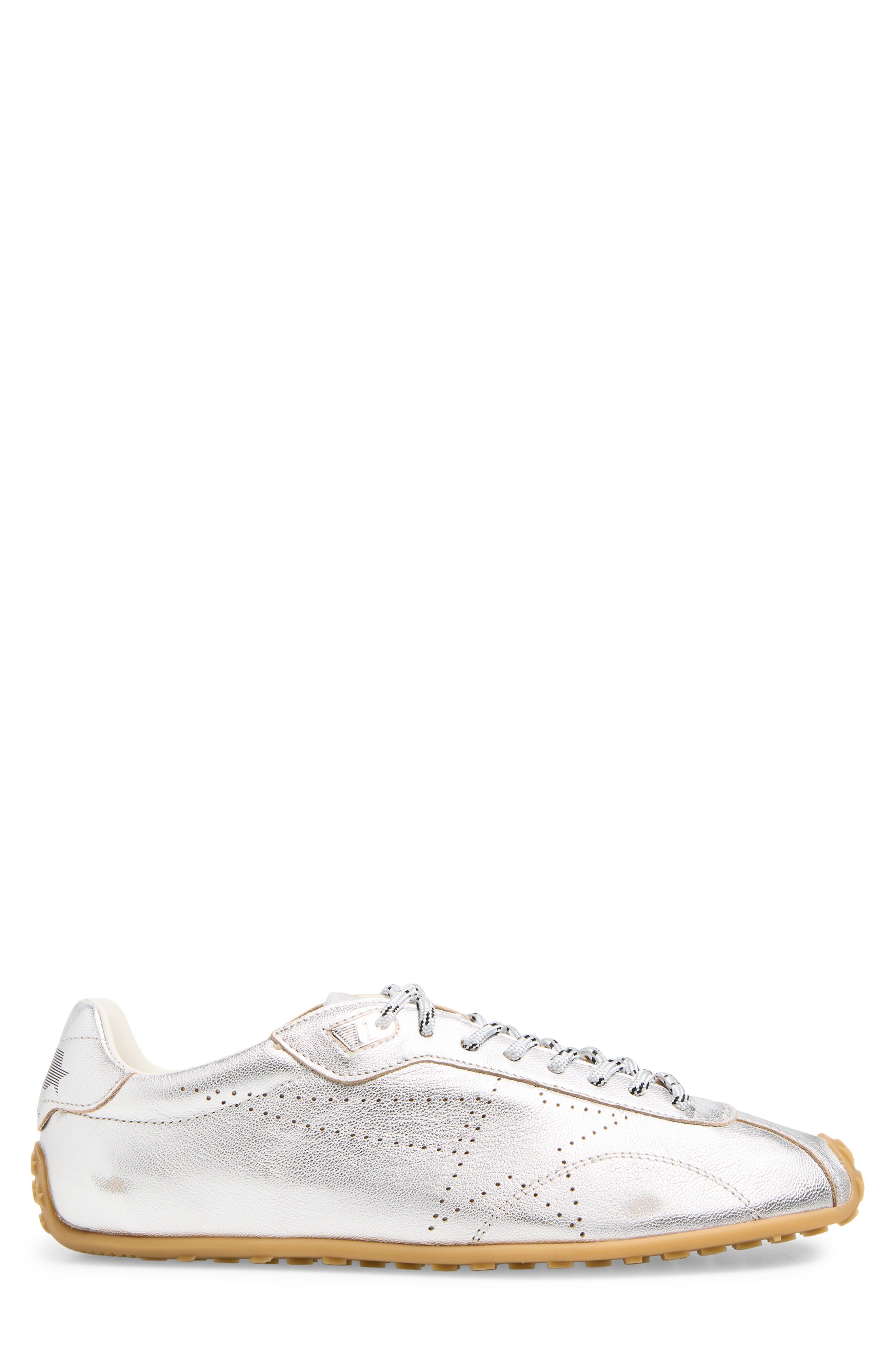 Golden Goose Marathon Speed Sneaker, Alternate, color, Silver