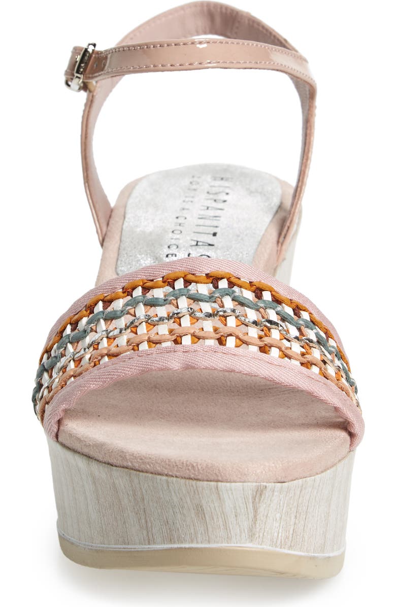 Hispanitas Colbi Platform Wedge Sandal, Alternate, color,