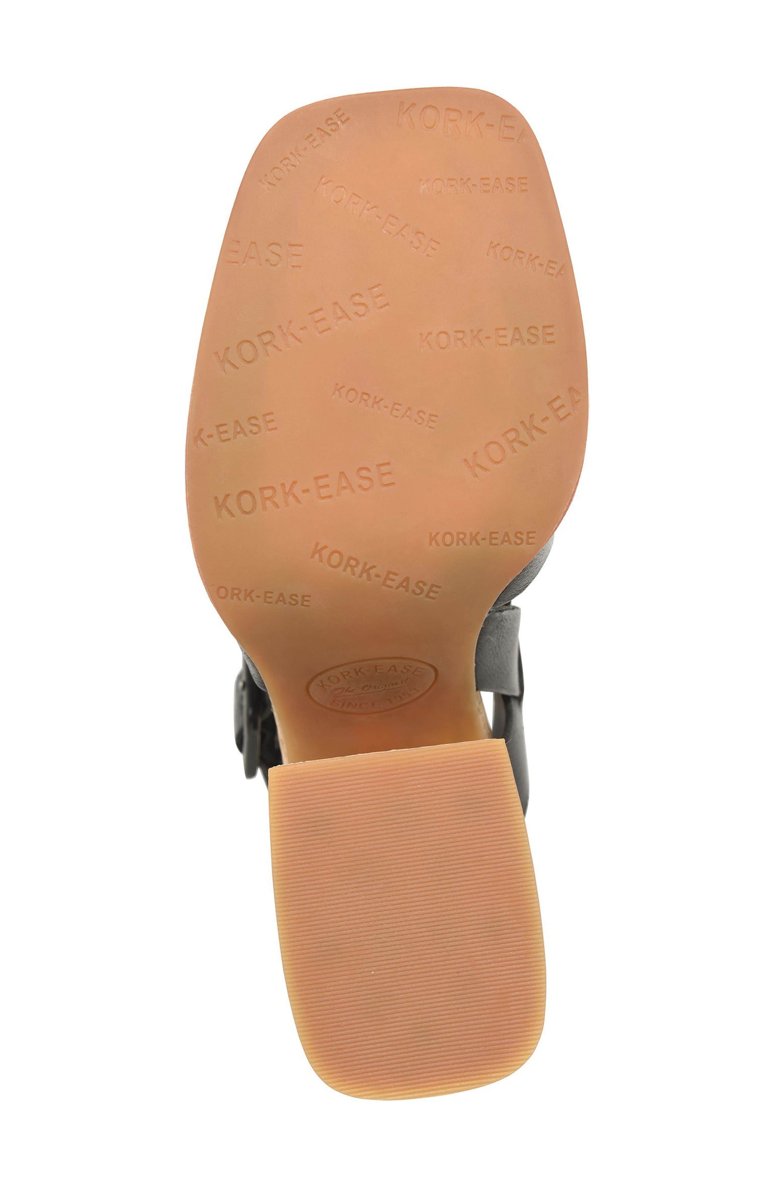 Kork-Ease<sup>®</sup> Cate Slingback Sandal, Alternate, color, Black Leather