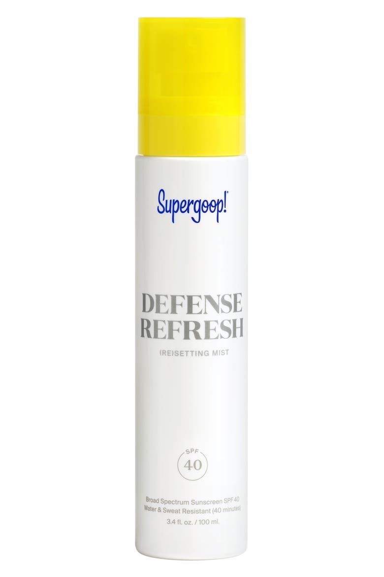 Defense Refresh (Re)setting Mist SPF 40 Sunscreen, Main, color, NO COLOR