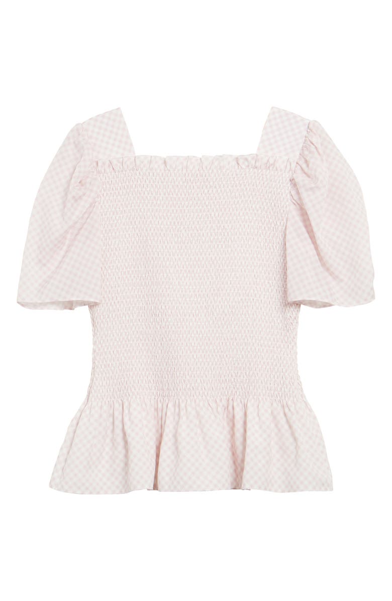 Rachel Parcell Square Neck Smock Top, Alternate, color, 