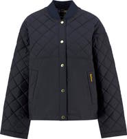 Barbour Wetherby Diamond Quilted Bomber Jacket
