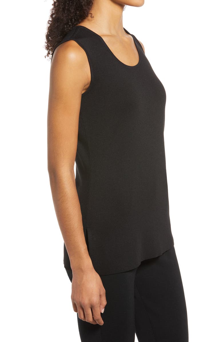 Ming Wang Scoop Neck Knit Tank, Alternate, color,