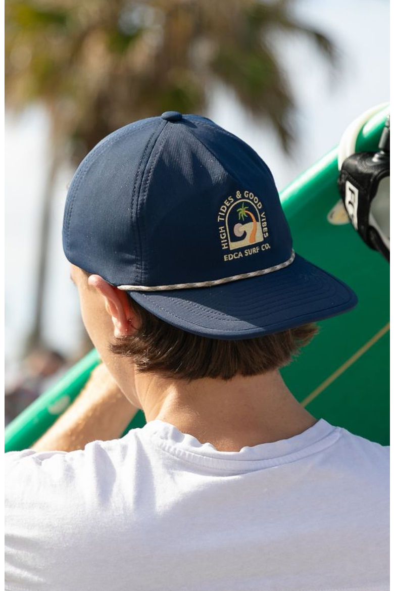 Matador Crushable Snapback Hat, Alternate, color, Navy