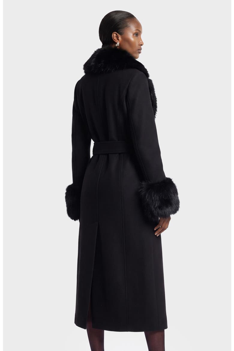 Marilla WL Wool Cashmere Coat, Alternate, color, Black