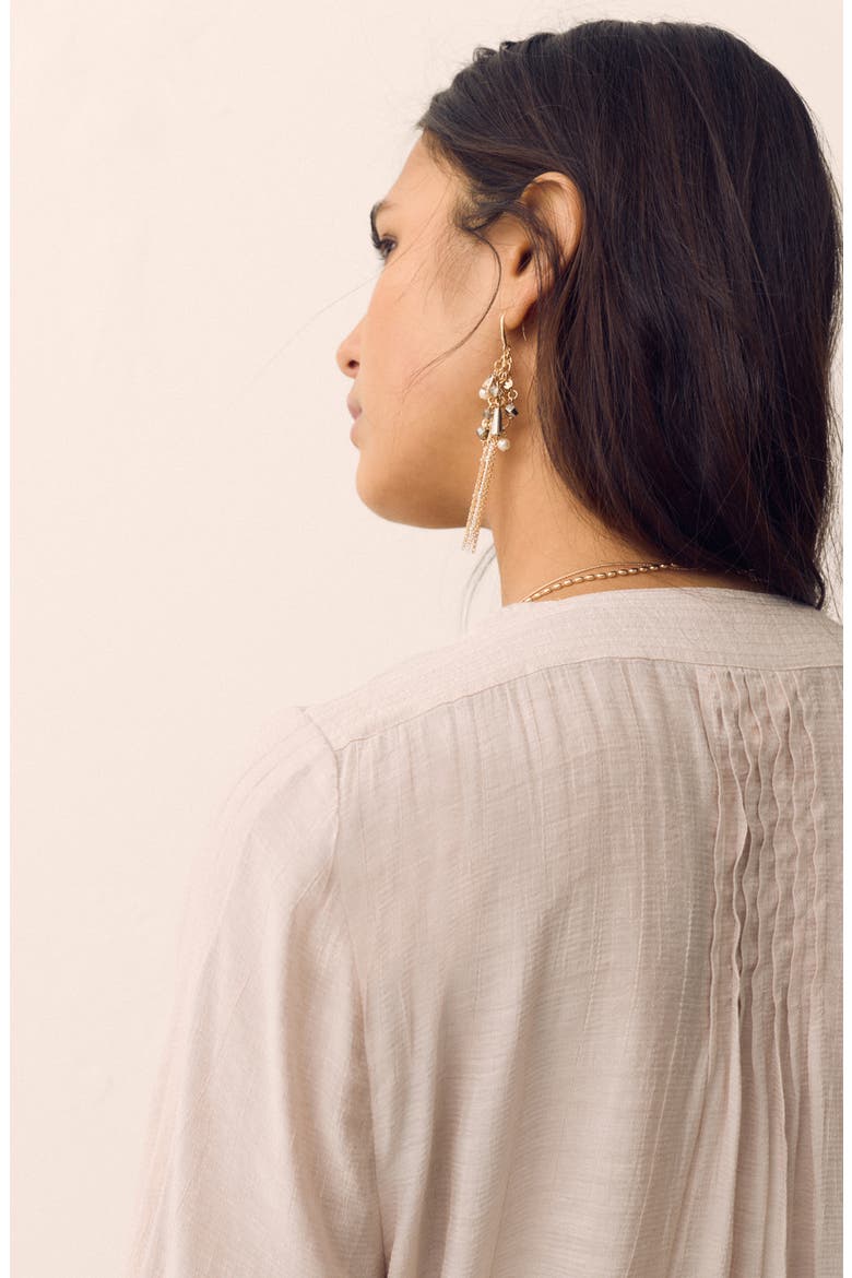 Pintuck Pleat Top, Alternate, color, BLUSH PINK
