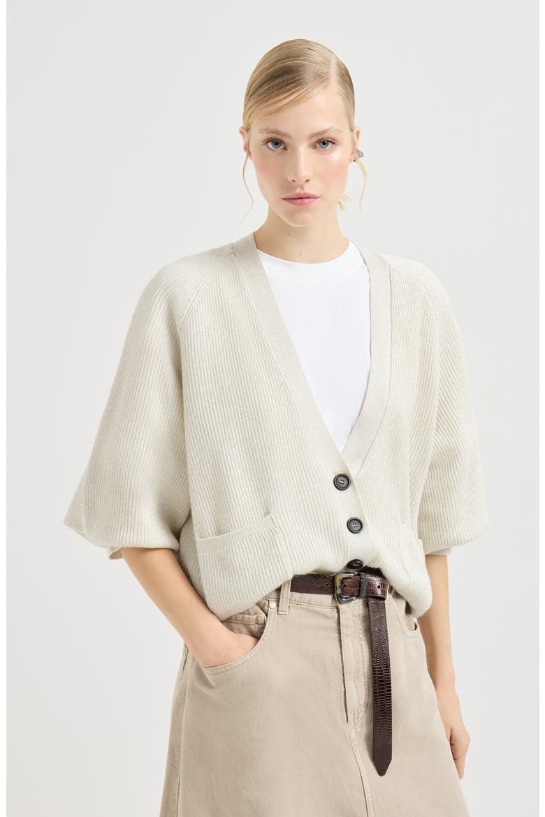 Cashmere cardigan, Alternate, color, Panama