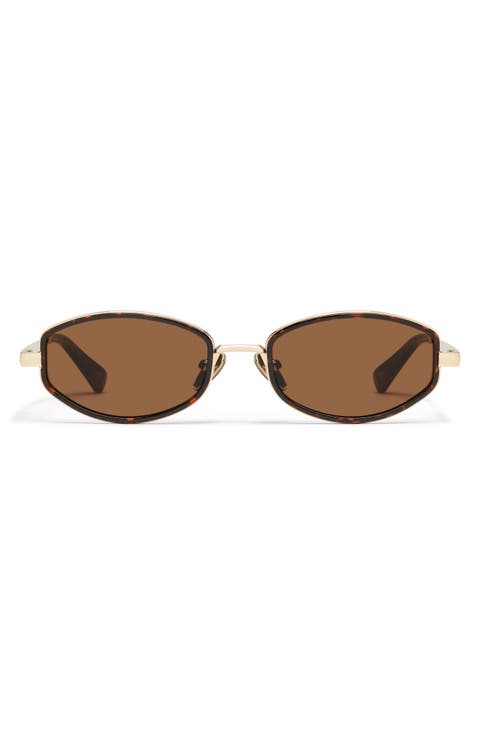 So Niche 54mm Round Sunglasses