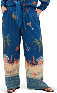 City Chic Tia Print Pants