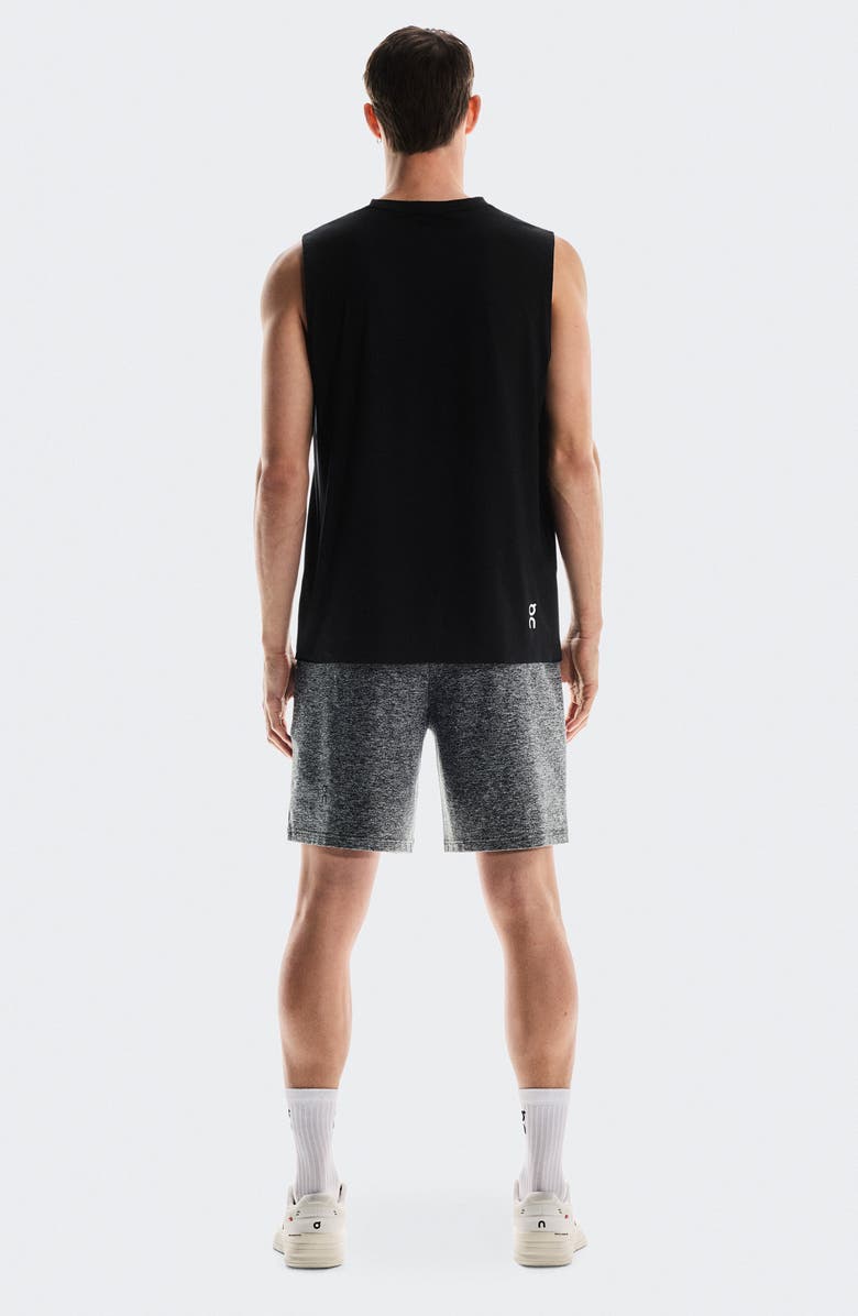 On Court Tank Top, Alternate, color, All Black