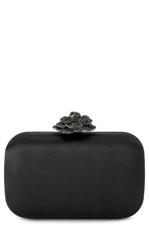 Rosa Crystal Lock Frame Clutch