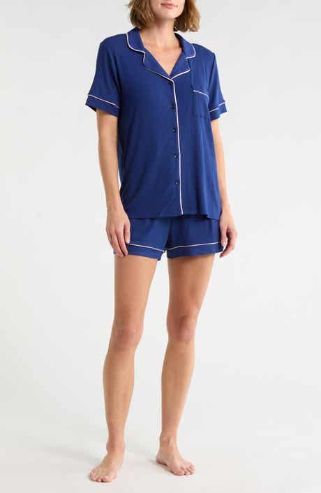 French Connection Short Sleeve Pajama Short Set