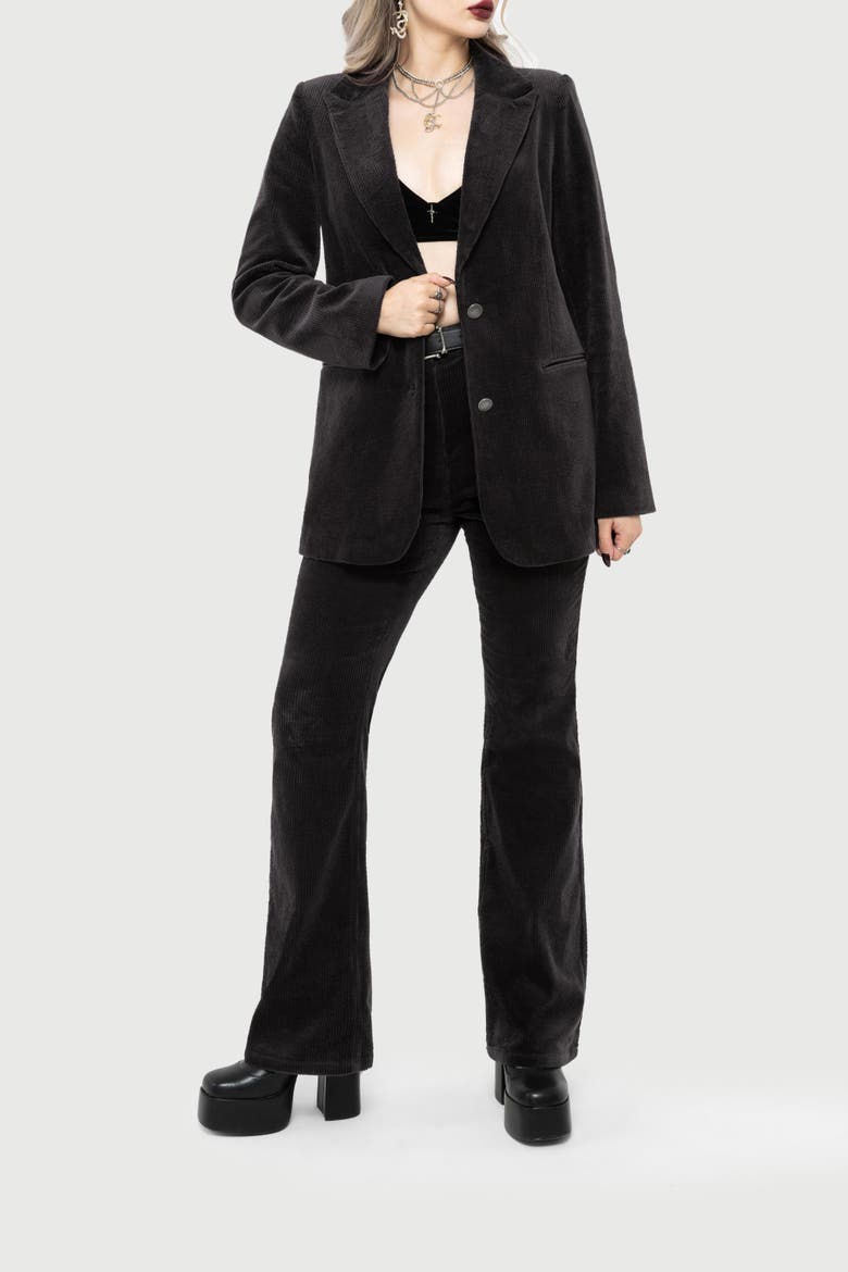 Apophis Cotton Cord Blazer, Alternate, color, Purple