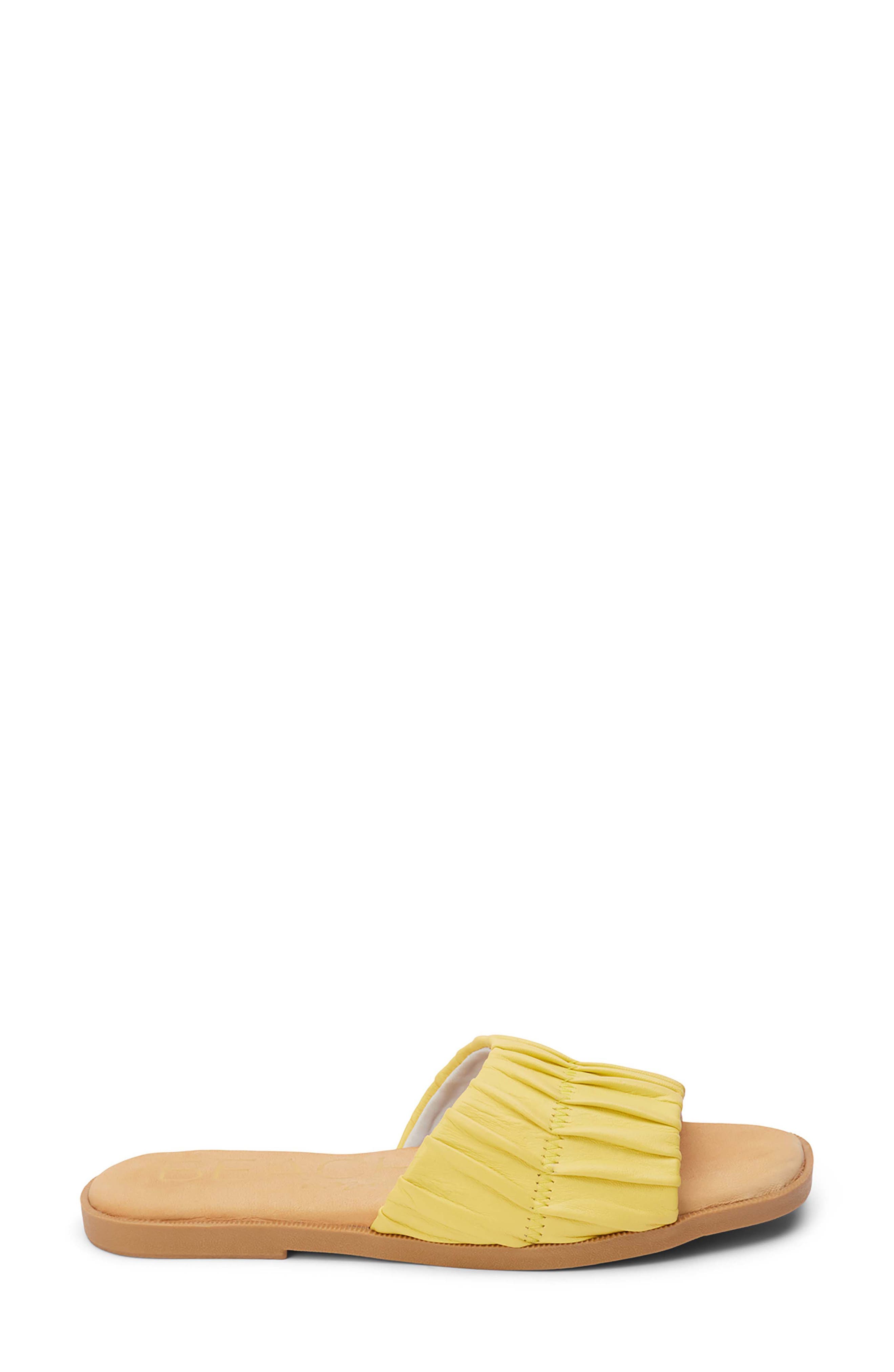 BEACH BY MATISSE Viva Slide Sandal, Alternate, color, Yellow