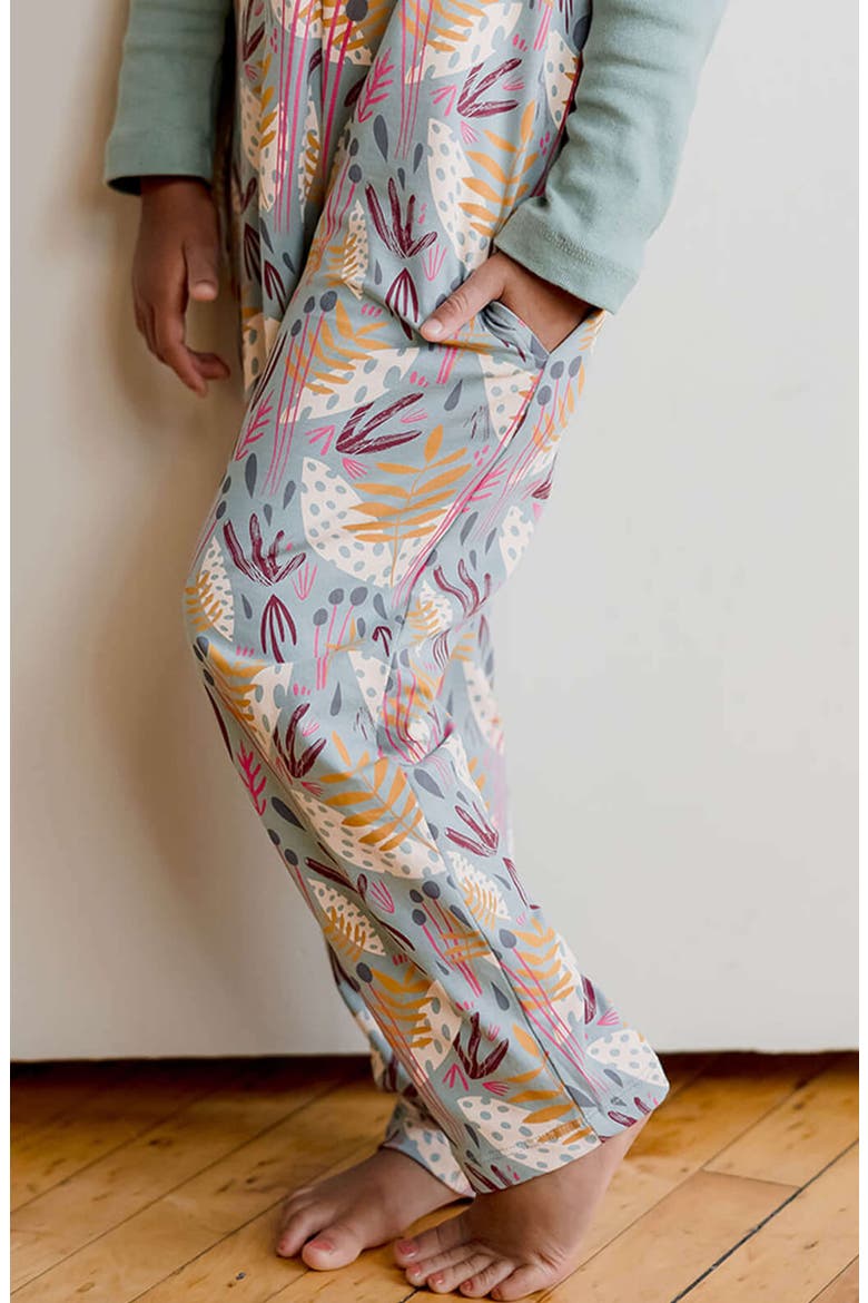 Organic Cotton Girls Jumpsuit, Alternate, color, Whimsy