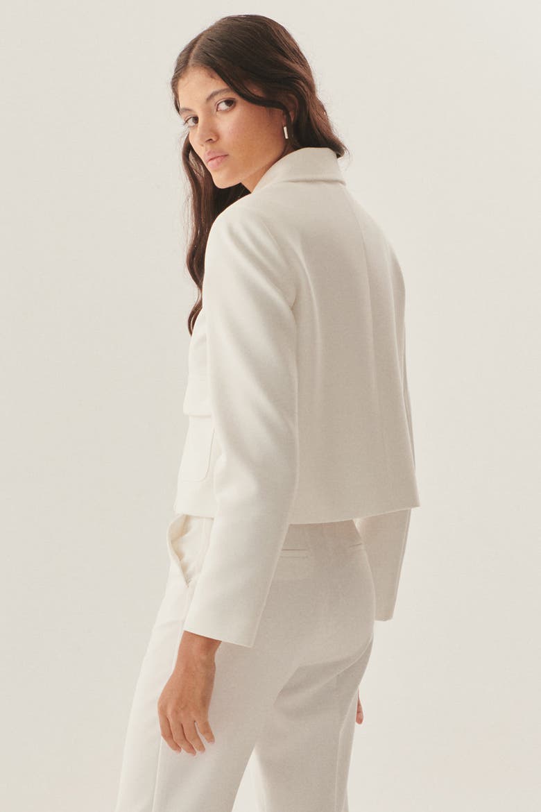 Tessa Jacket, Alternate, color, ECRU