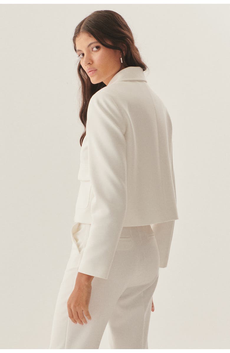 Exquise Tessa Jacket, Alternate, color, Ecru