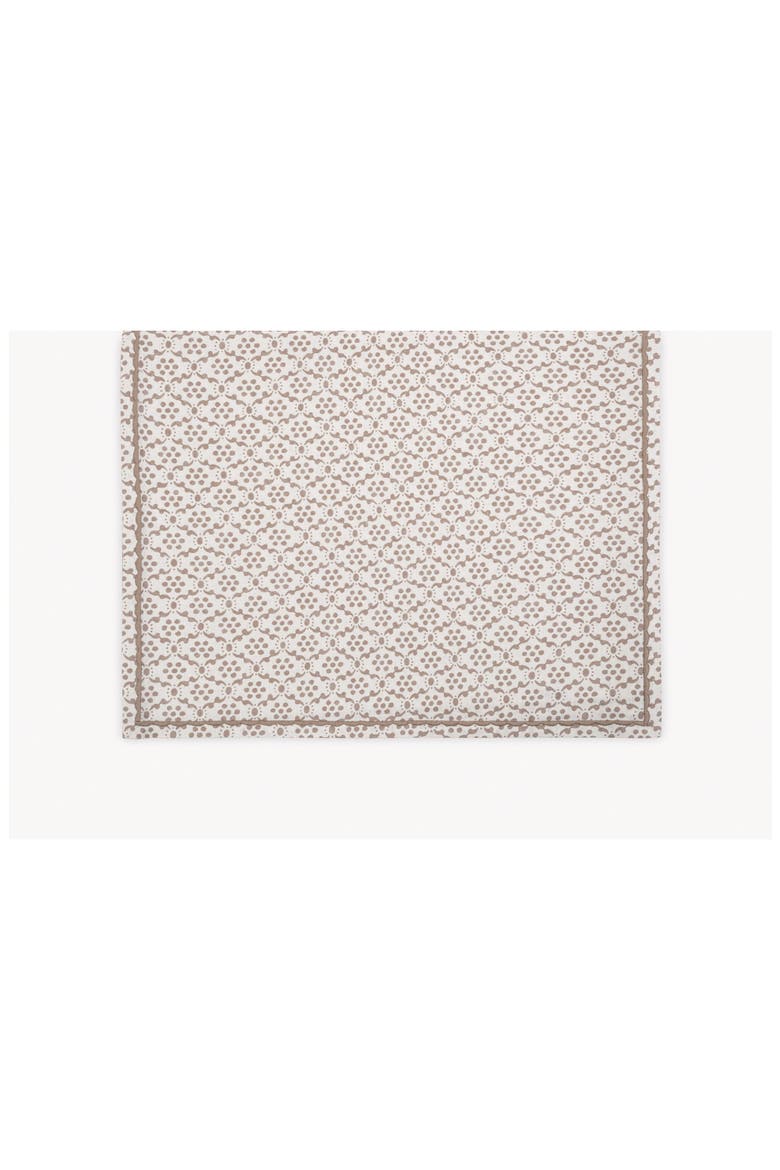 Laksha Linen Tablecloth, Alternate, color, OAK