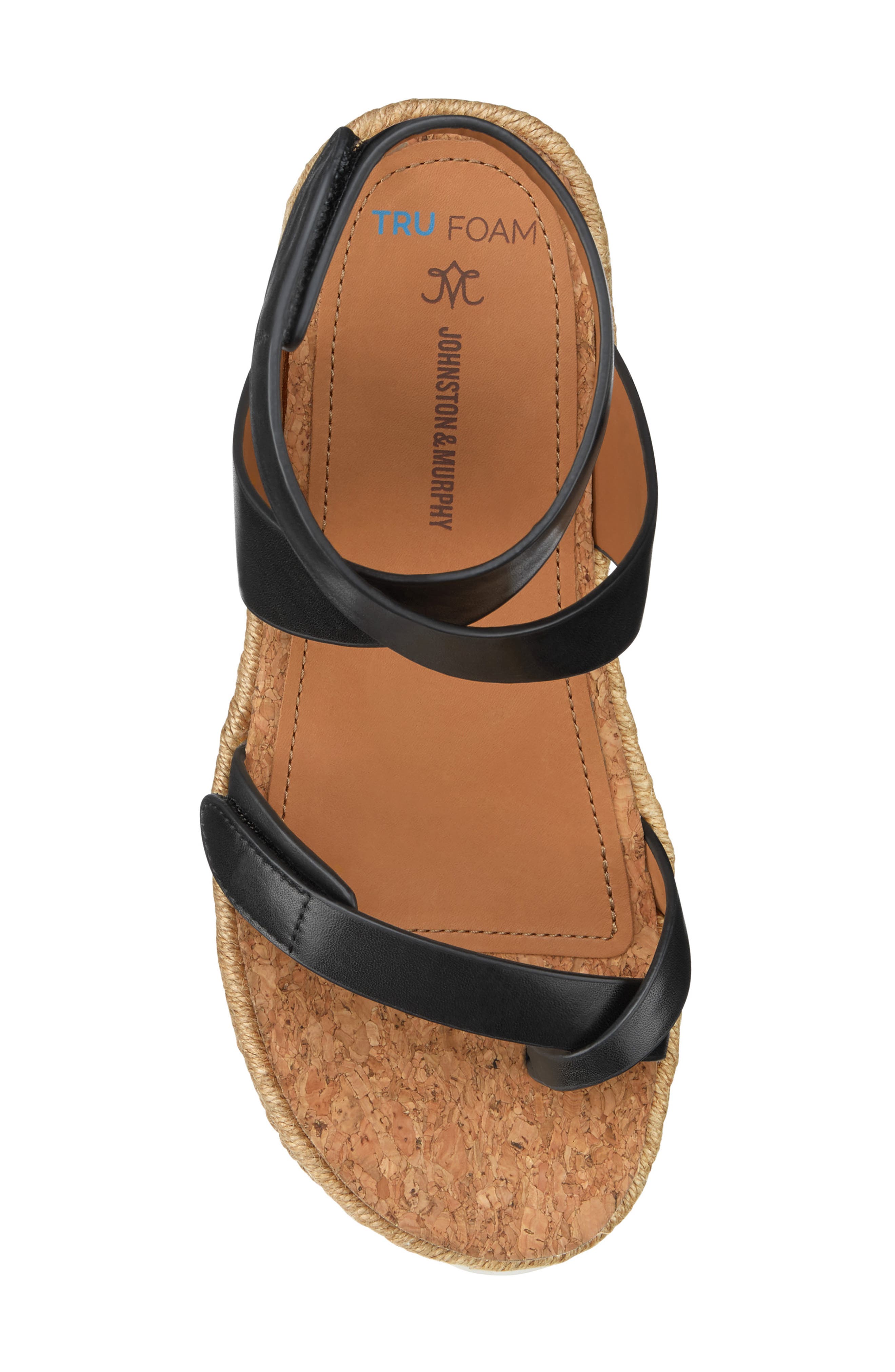 Johnston & Murphy Michelle Ankle Strap Espadrille Sandal, Alternate, color, 
