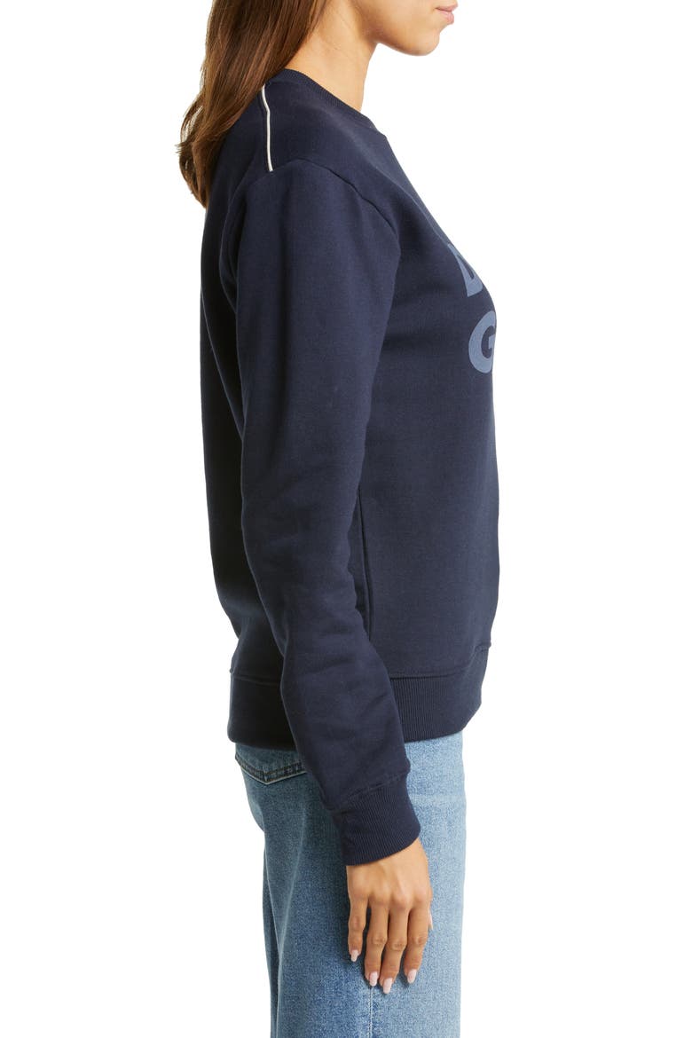 Do Good Cotton Blend Sweatshirt, Alternate, color, MARITIME