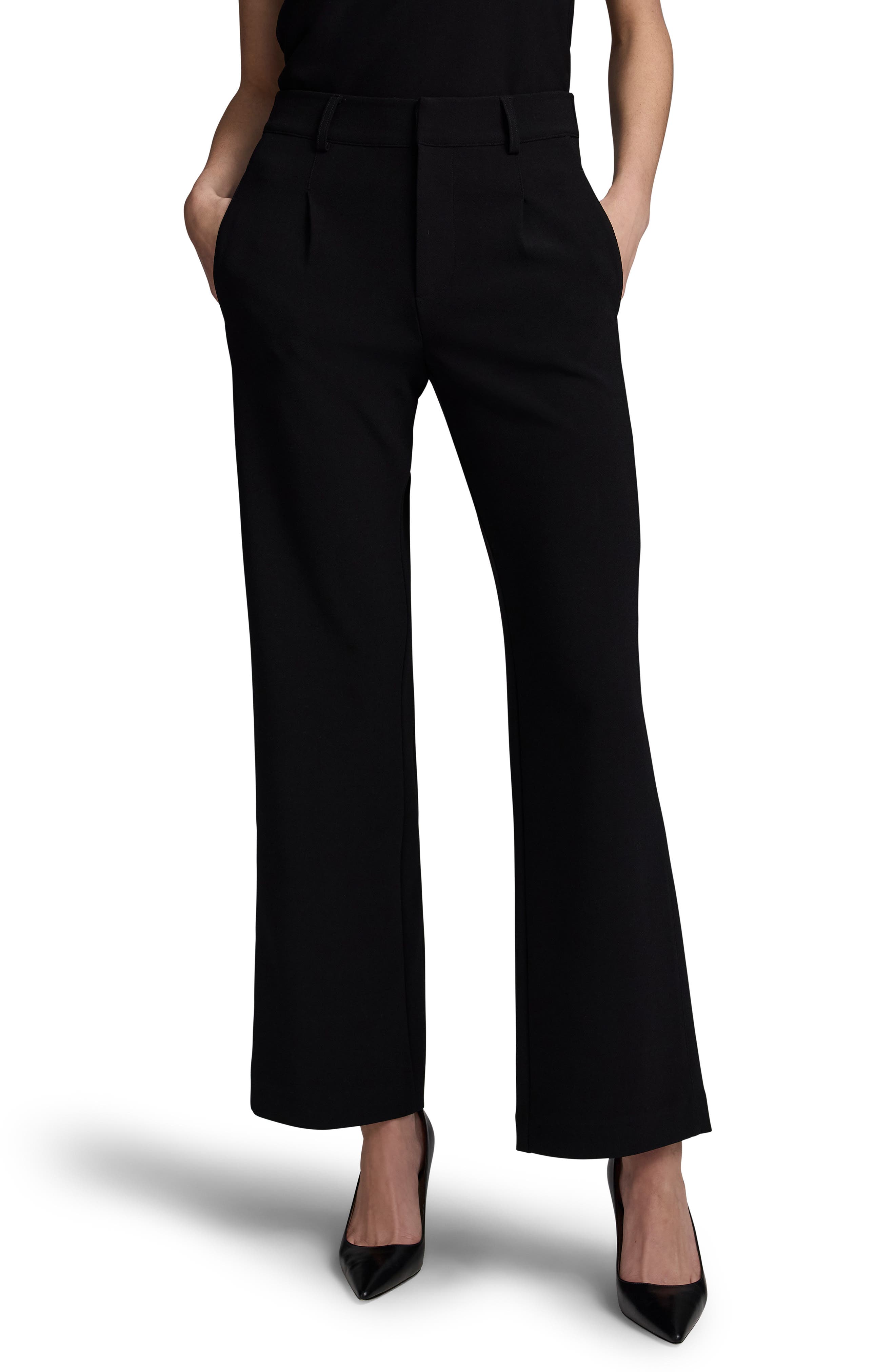 NIC+ZOE Wide Leg Scuba Knit Pants