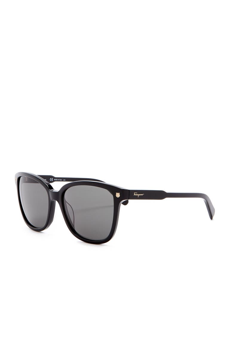 FERRAGAMO 54mm Retro Acetate Frame Sunglasses, Alternate, color,