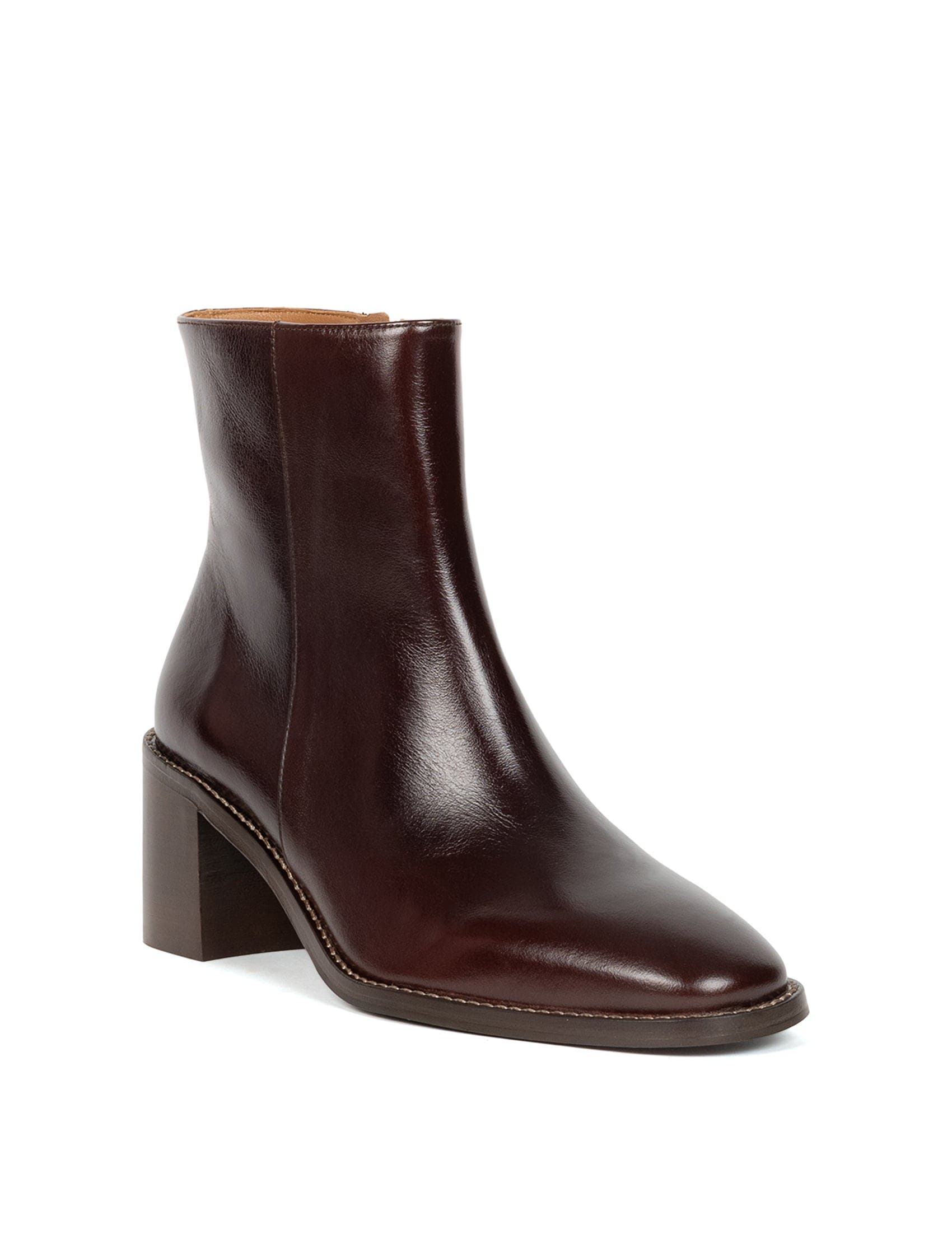 Sienna Flat Ankle Boots, Alternate, color, Irish Coffee