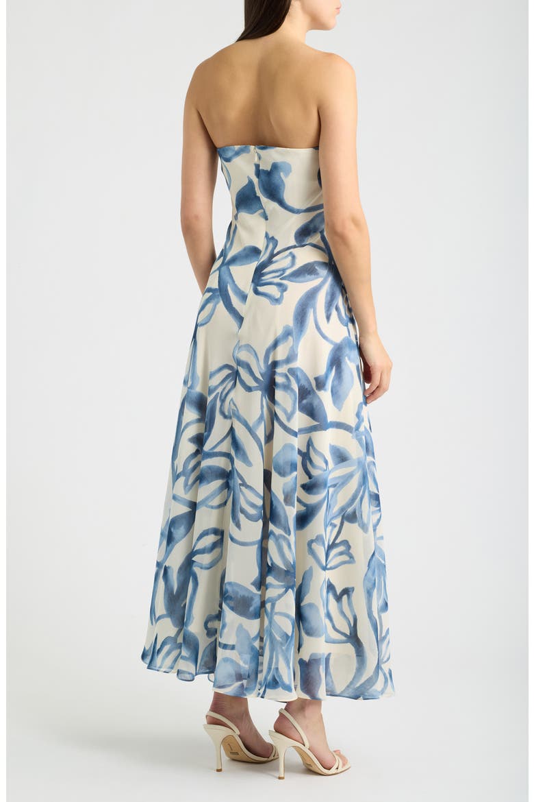 Emerson Strapless Maxi Dress, Alternate, color, BRIGHT WHITE/ ULTRA WHITE