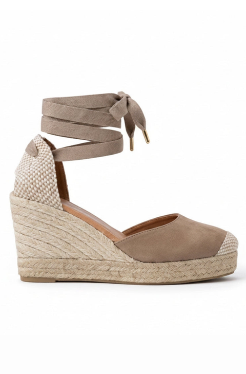 Jimena High Laces Espadrille Sandal