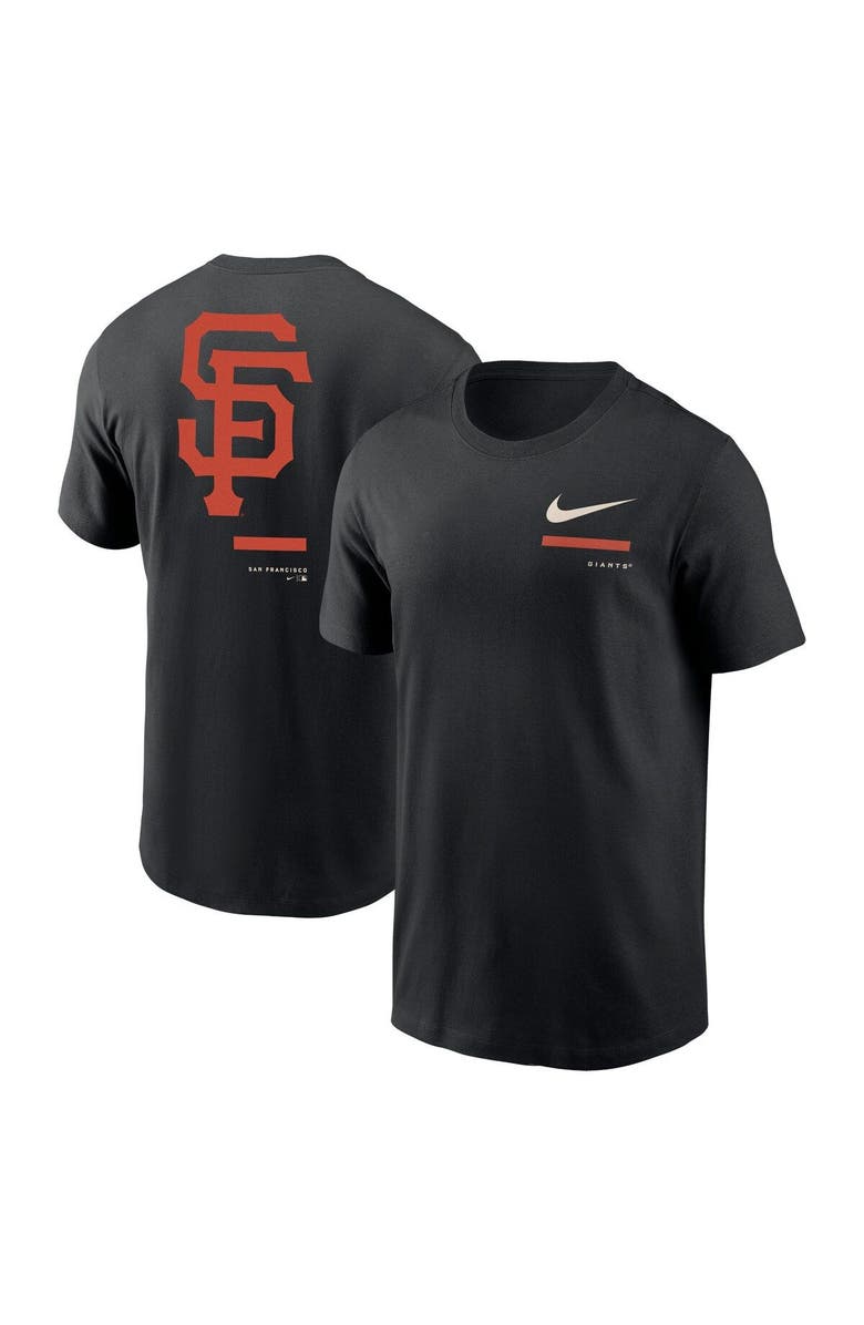 Nike Men's Nike Black San Francisco Giants Over the Shoulder T-Shirt, Main, color, 