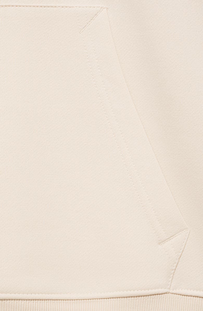 MANGO Regular Fit Cotton Blend Hoodie, Alternate, color, 