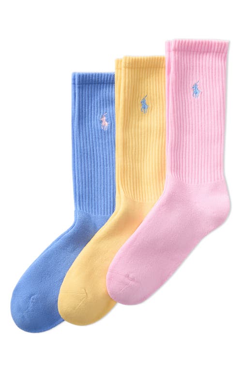 POLO RALPH LAUREN POLO RALPH LAUREN 3-PACK CREW SOCKS