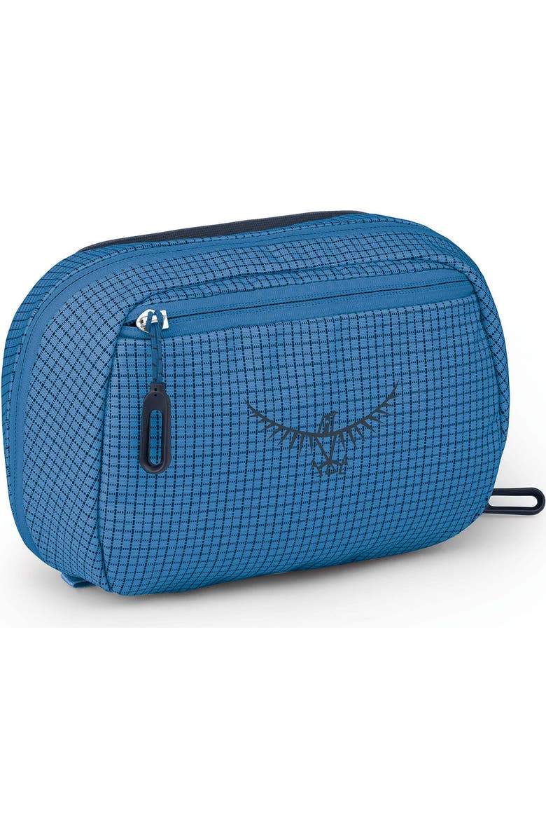 Osprey Transporter Large Toiletry Kit, Alternate, color, Blue Flame/ Nocturnal Blue