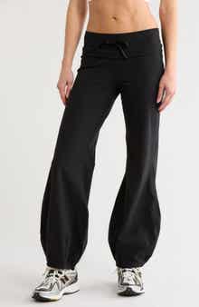 Lux Jasmine Fold-Over Waist Harem Pants