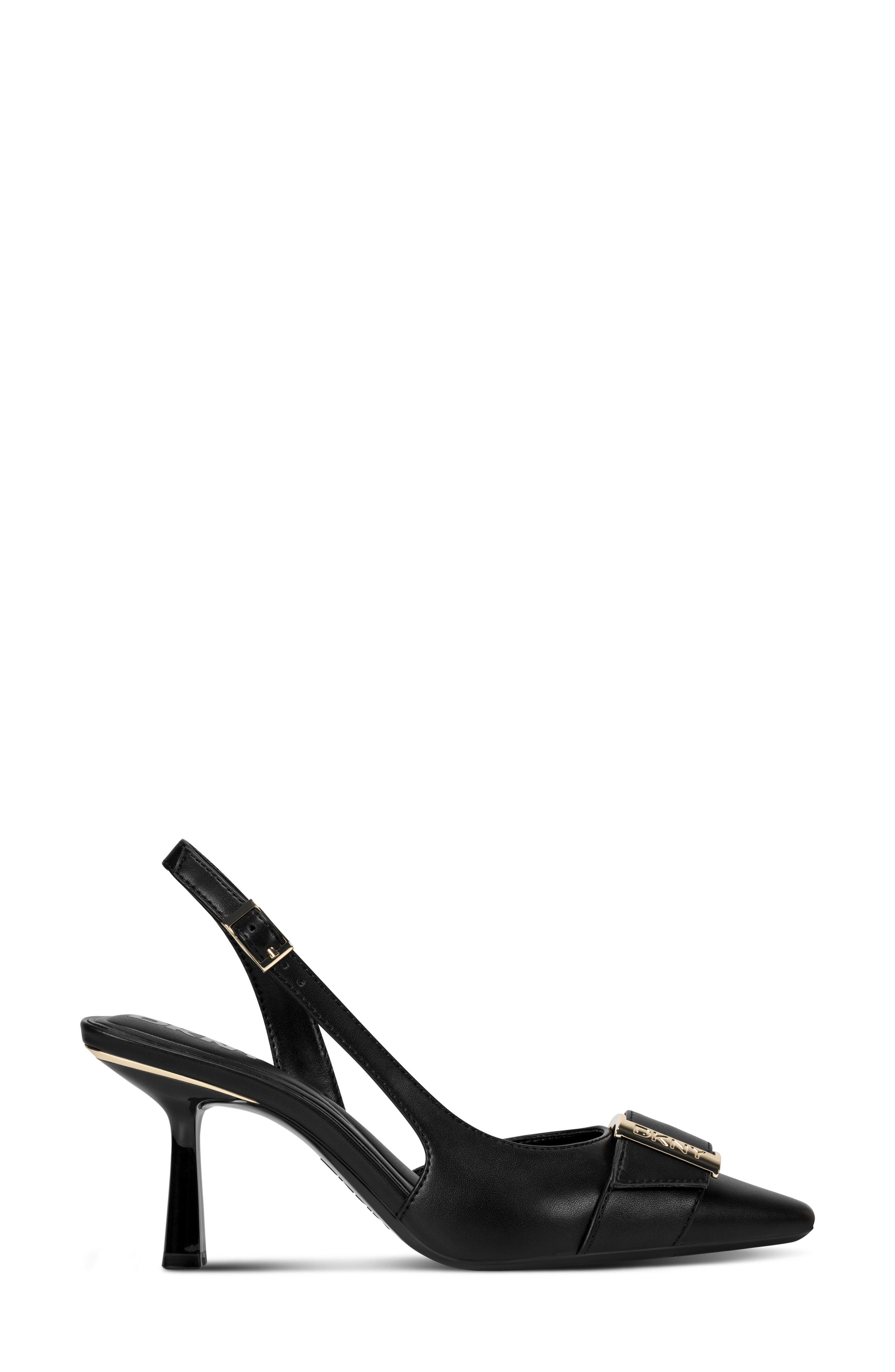 DKNY Neaira Slingback Pump, Alternate, color, Black