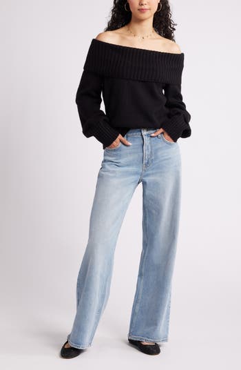 Off the Shoulder Sweater