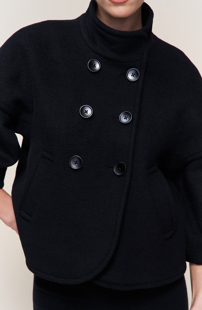 Guizio Le Petite Jacket, Alternate, color, Black