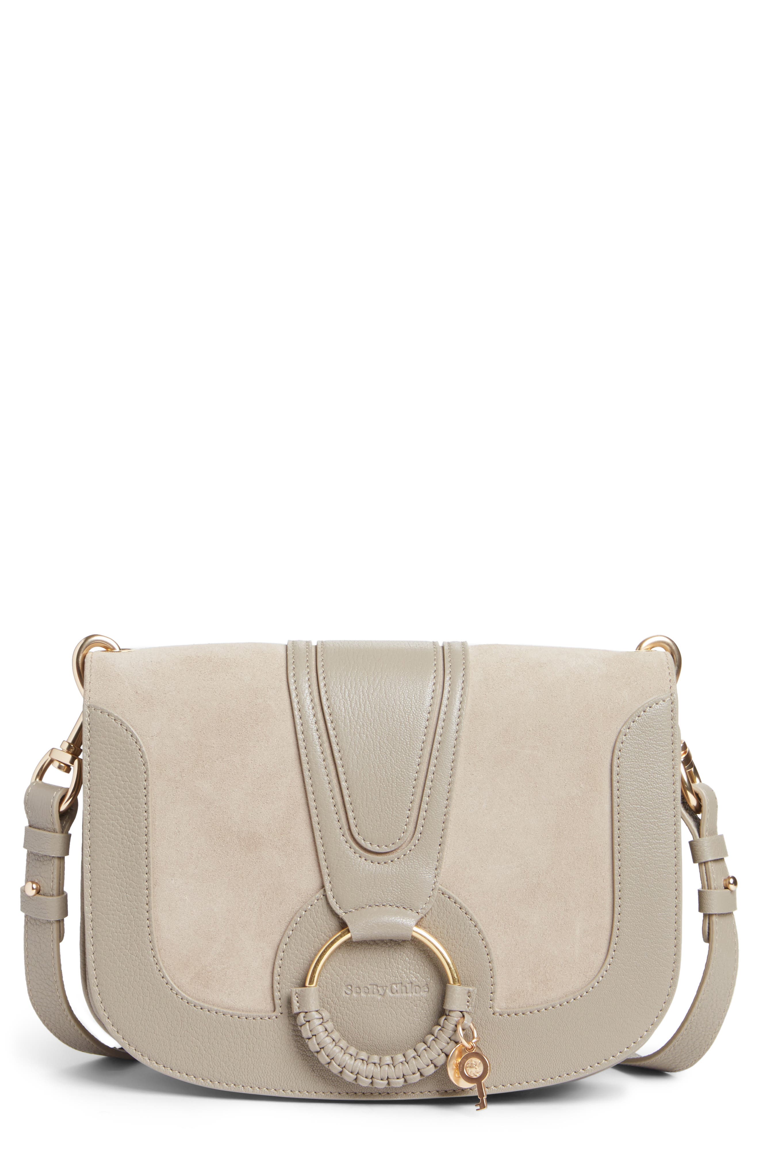 See by Chloé Medium Hana Leather Satchel, Main, color, 