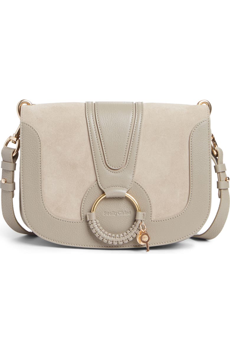 See by Chloé Medium Hana Leather Satchel, Main, color,