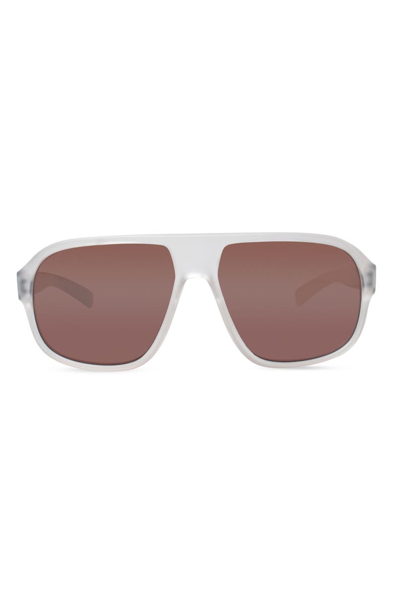 Modo Hockenheim 59mm Pilot Sunglasses, Main, color, Matte Crystal