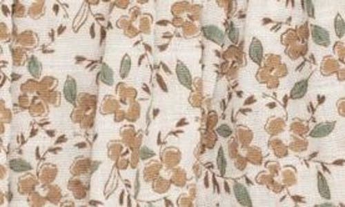 Angel Dear Bitty Brown Skirted Bodysuit In Brown