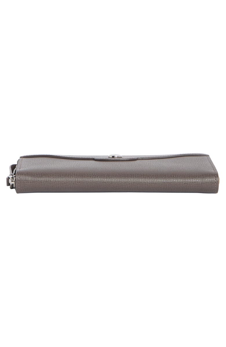 Longchamp Go Zip Around Wallet, Alternate, color, Terra
