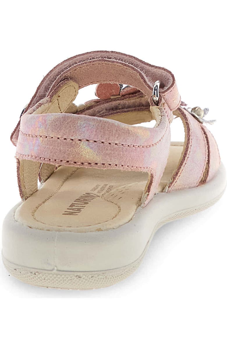 Naturino Brahma Appliqué Sandal, Alternate, color, Pink